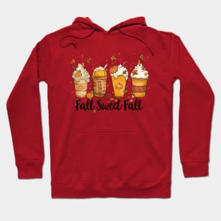 Fall Sweet Fall Coffee Latte Hoodie